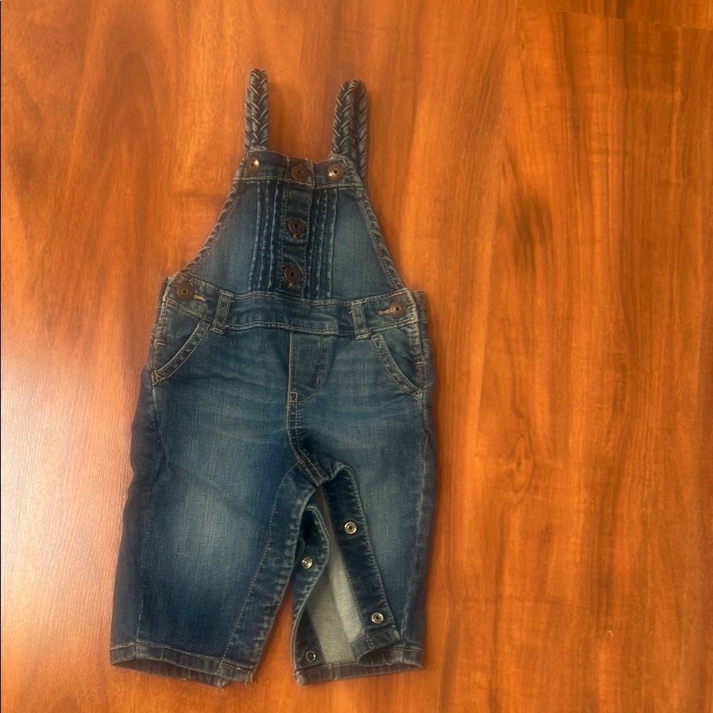 Denim Blue Kids Overalls